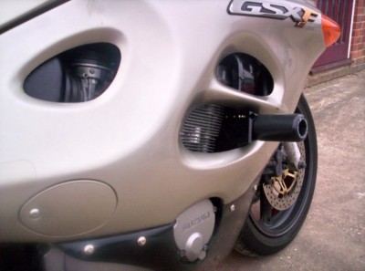 Padací chrániče - Suzuki GSX 600/750F '98-, černé